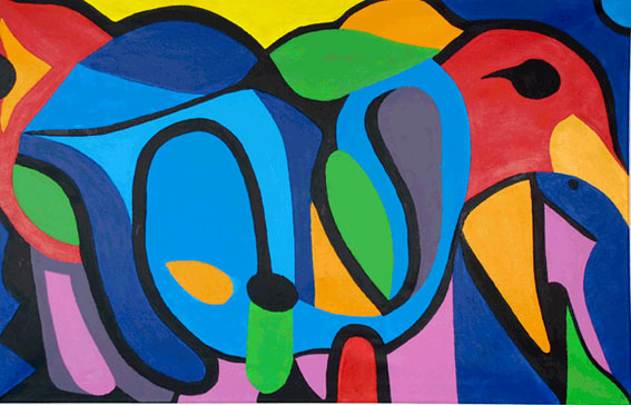 Illusion Nr 2 75x102cm
